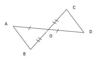 На фотке если AO=OD,BO=OC,треугольникAOB=треугольникCOD докажите уравненик​