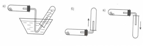 собирания газа основаны на вытеснении воды и воздуха. Какими можно собрать газ кислород (выбери букв