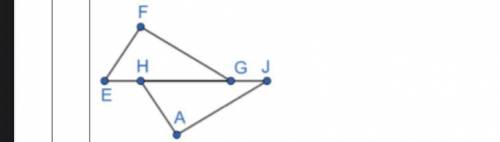 Докажите, что тругольник EFG= тругольнику HAJ, если известно, что EH=GJ, FG=JA, угол FGH= углу GJA