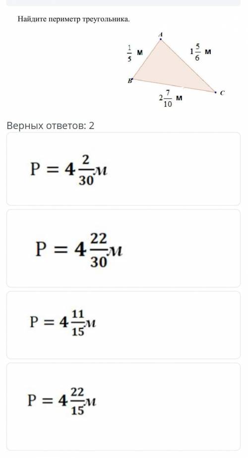 по математике?!?!? ТАМА ДВЕ ВЕРНЫХ ОТВЕТОВ Я ВАС