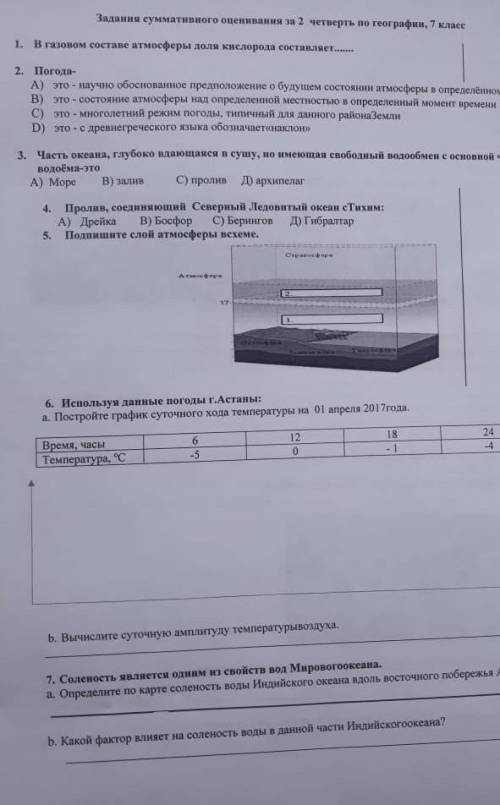 можете мне соч по географии2 четверть 7 класс​