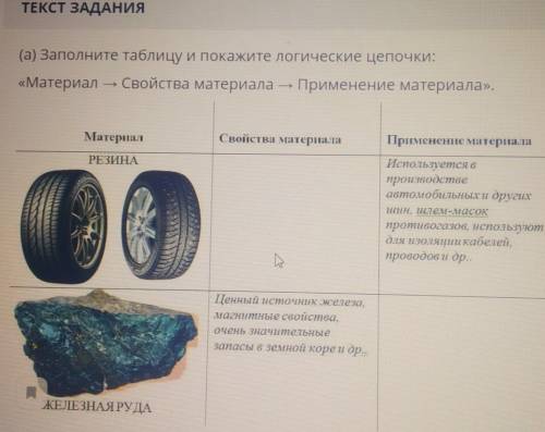 (а) Заполните таблицу и покажите логические цепочки:заранее ​