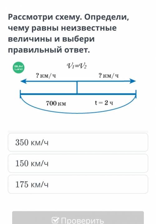 Задачи на движение в противоположных направлениях. Урок 3350 км/ч150 км/ч175 км/ч​