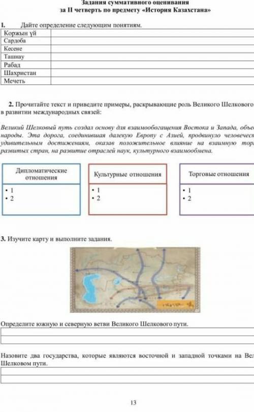 Соч по истории 6 класс 2 четверть ​