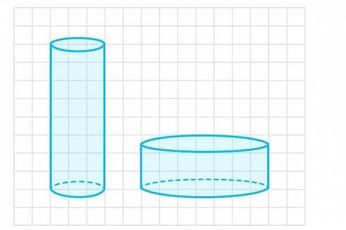 Два бака имеют форму цилиндра. Первый бак в два с половиной раза выше и в три с половиной раза уже в