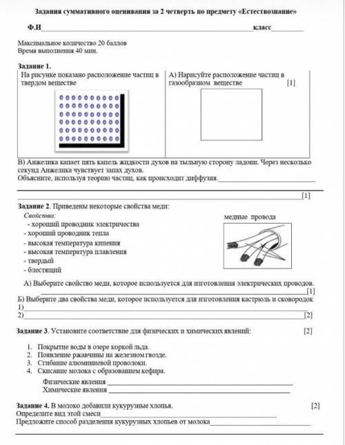 соооч по естествознанию ​