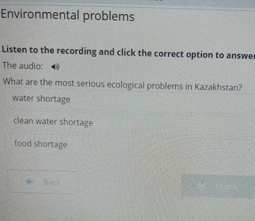 Listen to recording and click the correct option to Answer the question. The audio:What are the most