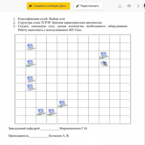 Информатика. Классификация сетей.