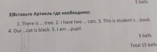 Вставте арктикль где необходимо