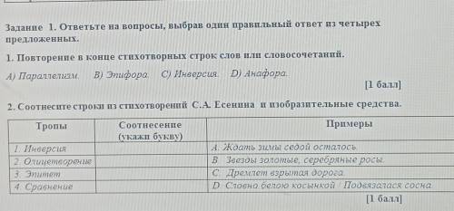 Ребят и 2 задание, соч по литературе надо ​