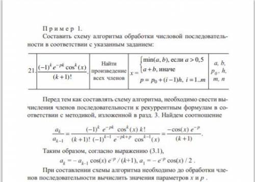 с решением и если можно еще надо схему алгоритма