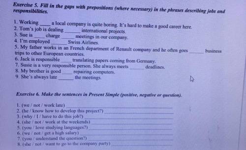 #1 Complete the sentences with the words and phrases in the correct form 1. Sam _ 200$ a week. 2. I