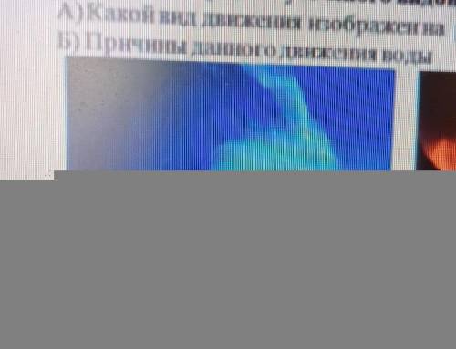 6. В Океане существует много видов движения воды. А) Какой вид движения изображен на рис 1Б) Причины