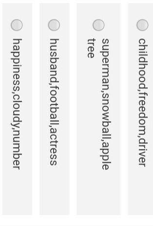 Choose the line of compound nouns ​