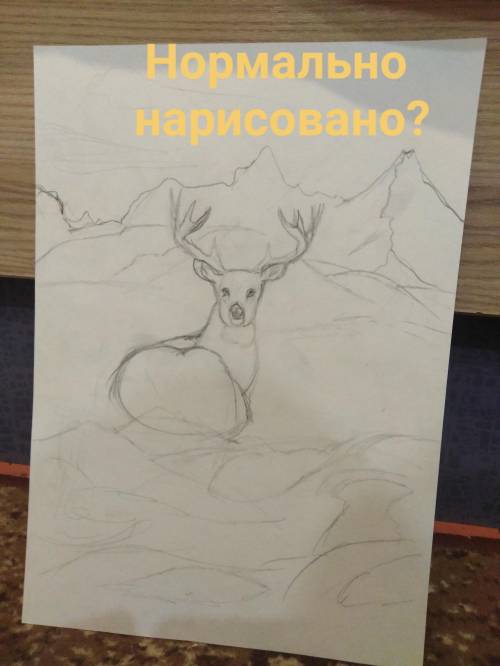 Нормально нарисовала? Зайдите и увидите