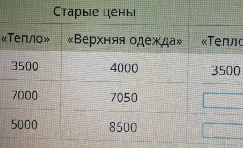 В магазине Тепло скидка на пальто и плащ 50%,а в Верхняя одежда куртка подорожала на 1200,а остальны