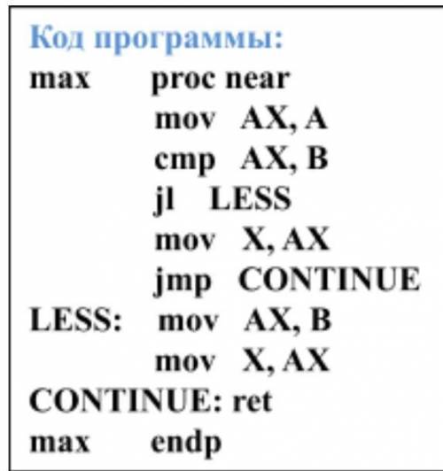 Определите по фрагменту когда тип языка программирования ​