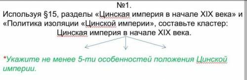 Используя §15, разделы «Цинская империя в начале XIX века» и «Политика изоляции «Цинской империи», с