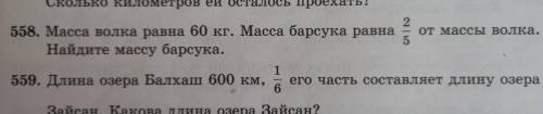 задание 558.. напишите решение как надо решать..