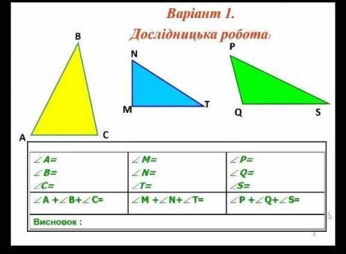 с проектом. 7-класс. транспортиром нужно вымирять углы, но я не понимаю как