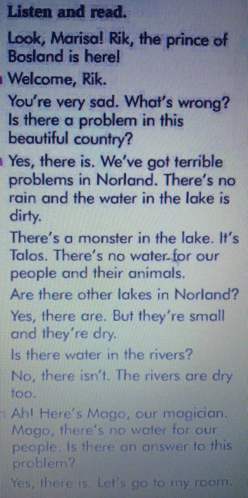 There is a big problem in Norland. There is a in Lake BalanThe lakes and rivers in Norland are dryTh