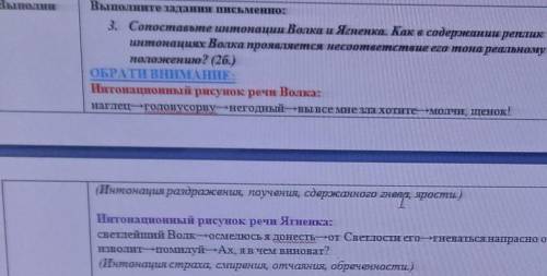 3. Сопоставьте интонаики Валика и ягненка. Как в содержании реттинтонациях Вотка проявляется несоотв