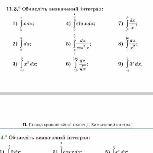 Решите задачи по визначеному інтегралу