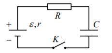 Электрическая цепь состоит из источника с постоянной Э.Д.С. eps и внутренним сопротивлением r, внешн
