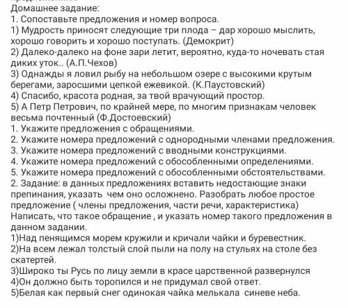 Русский язык, 8 класс,