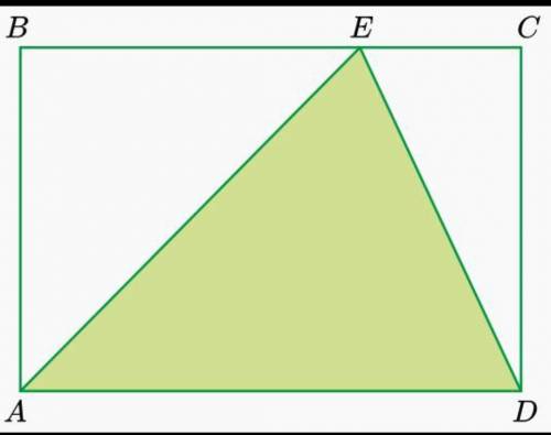 1. Площадь прямоугольника ABCD равна 78 см. 2. Найдите площадь треугольника A ​