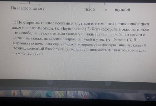 Выпешите из предложений на фото ряды однородных членов предложения,и составить их схемы ​