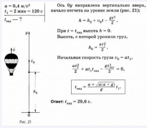 Задача по физике 10 класс Номер 11