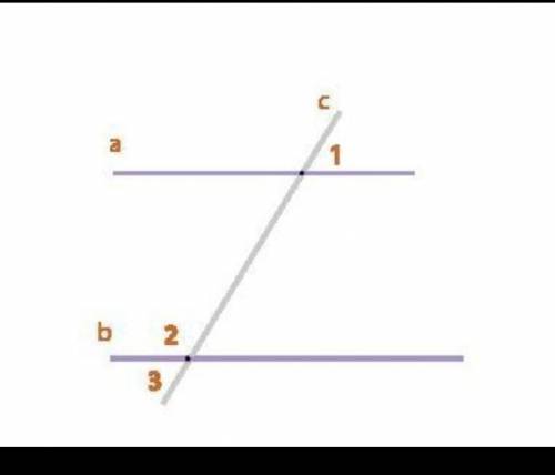 Дано: a||b , ∠2 - ∠1 = 30° . Знайдіть градусну міру ∠3.​