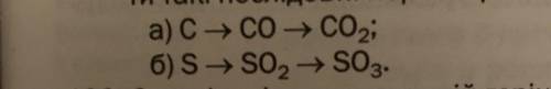Напишіть рівняння реакції, за до яких можна здійснити такі послідовні перетворення: Только б)