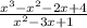 \frac{x {}^{3} - x {}^{2} - 2x + 4 }{x {}^{2} - 3x + 1}