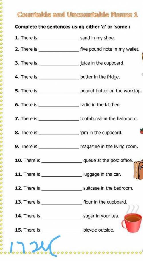 Countable and Uncountable nours 1