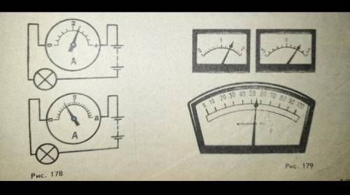 Определите в какой из электрических цепи изображённых на рисунке 178 сила тока больше. Определите це