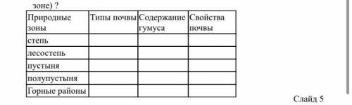 Используя почвенную карту Казахстана определите изменение видов почв от севера до юга - Какие виды п