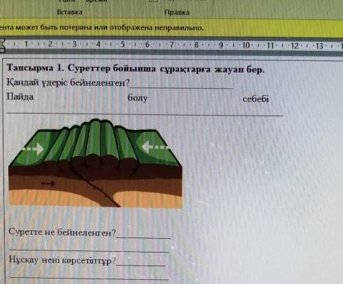 Тапсырма 1. Суреттер бойынша сұрақтарға жауап бер. Қандай үдеріс бейнеленген?Пайдаболусебебіқандай?П