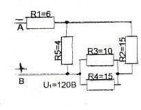 Найти Rэкв -? I0,I1,I2,I3.L4,I5,? U2,U3,U4.U5,Uab-?