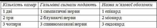 Питання №1 ? Укажіть особливість будови серця людини.серце складається з одного шлуночка та двох пер