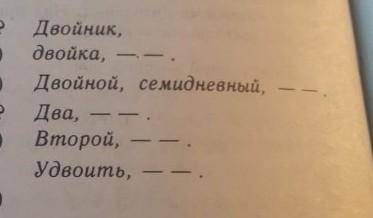 Написать слова с числовым значением четыре, по образцу. мне 15 мин осталось​