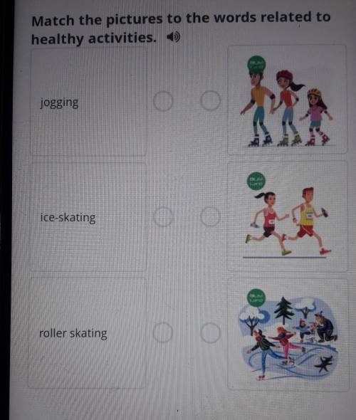 Healthy habitsMatch the pictures to the words related tohealthy activities. )​