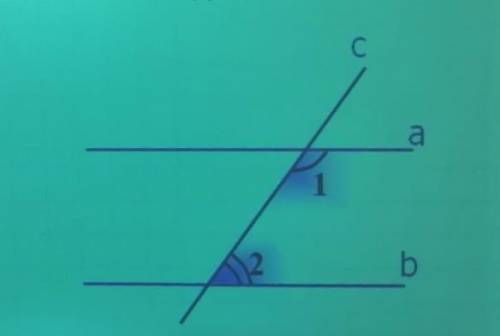 Дано: а || b с-Секущая, угол 2 = 0.8 угла 1. Найти: угол 1 и угол 2