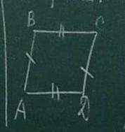 Дано: AB=CD, BC=AD докажите: BC || АD​