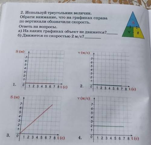 2. Используй треугольник величин. Обрати внимание, что на графиках справапо вертикали обозначили ско