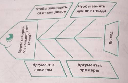 Поработать со схемой фишбоун выберите одно гипотенузу которого вы считаете более правдоподобной. При