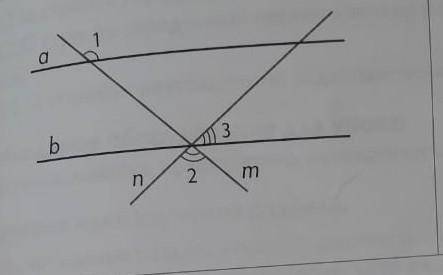 Найди неизвестные углы по рисункам. а || b, угол1=119°,угол2=87°,угол3=32°​