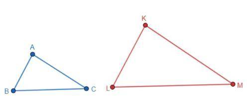 про треугольники abc и klm известно,что ab=14 ,bc=6 , треугольникabc=a, kl=35,lm=15 ,km=30 ,треуголь