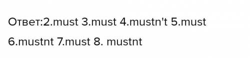 Complete the sentences. Use: must or mustn't. Check must mustn'tCampingSafety1 You must camp at a ca